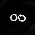 Hoop earring Silver 925