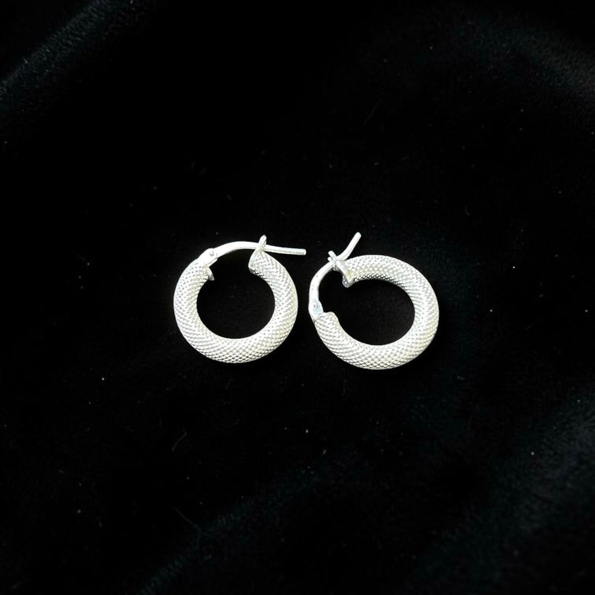 Hoop earring Silver 925