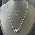 Butterfly Necklace Silver 925